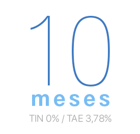 Financiacion en 10 meses sin intereses Financiacion en 10 meses sin intereses
