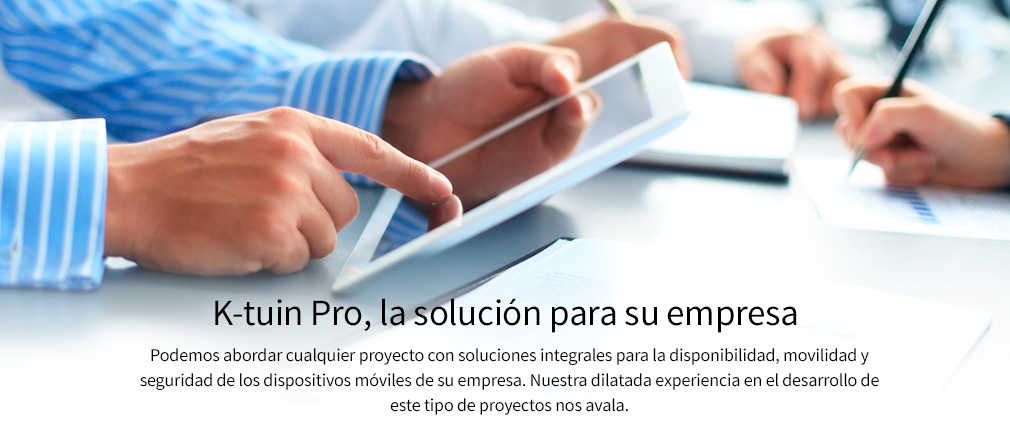 K-tuin Pro, la solución para el empresa K-tuin Pro, la solución para el empresa