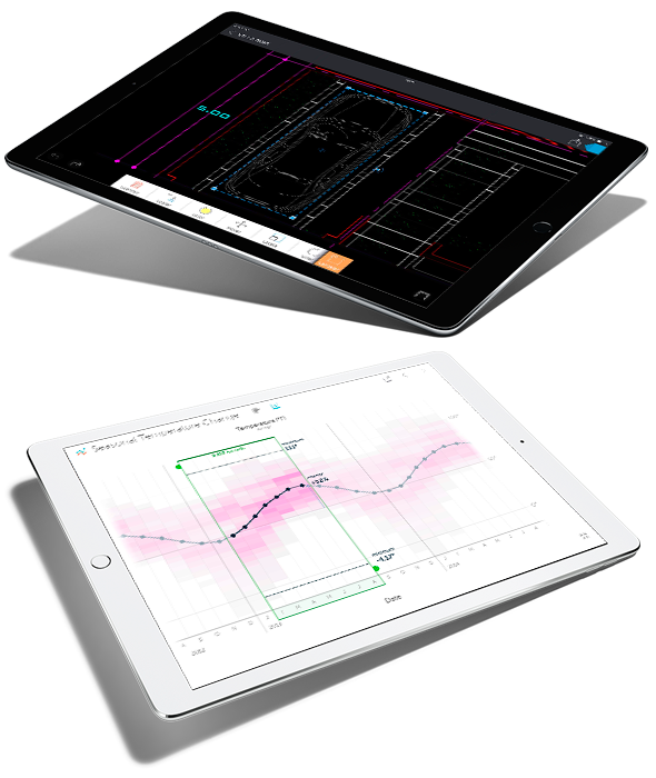 el iPad y el sistema operativo iOS se adapatan perfectamente a las necesidades de tu empresa.