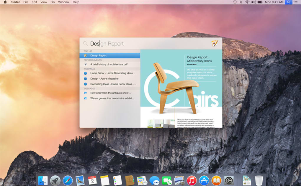 macOS Yosemite