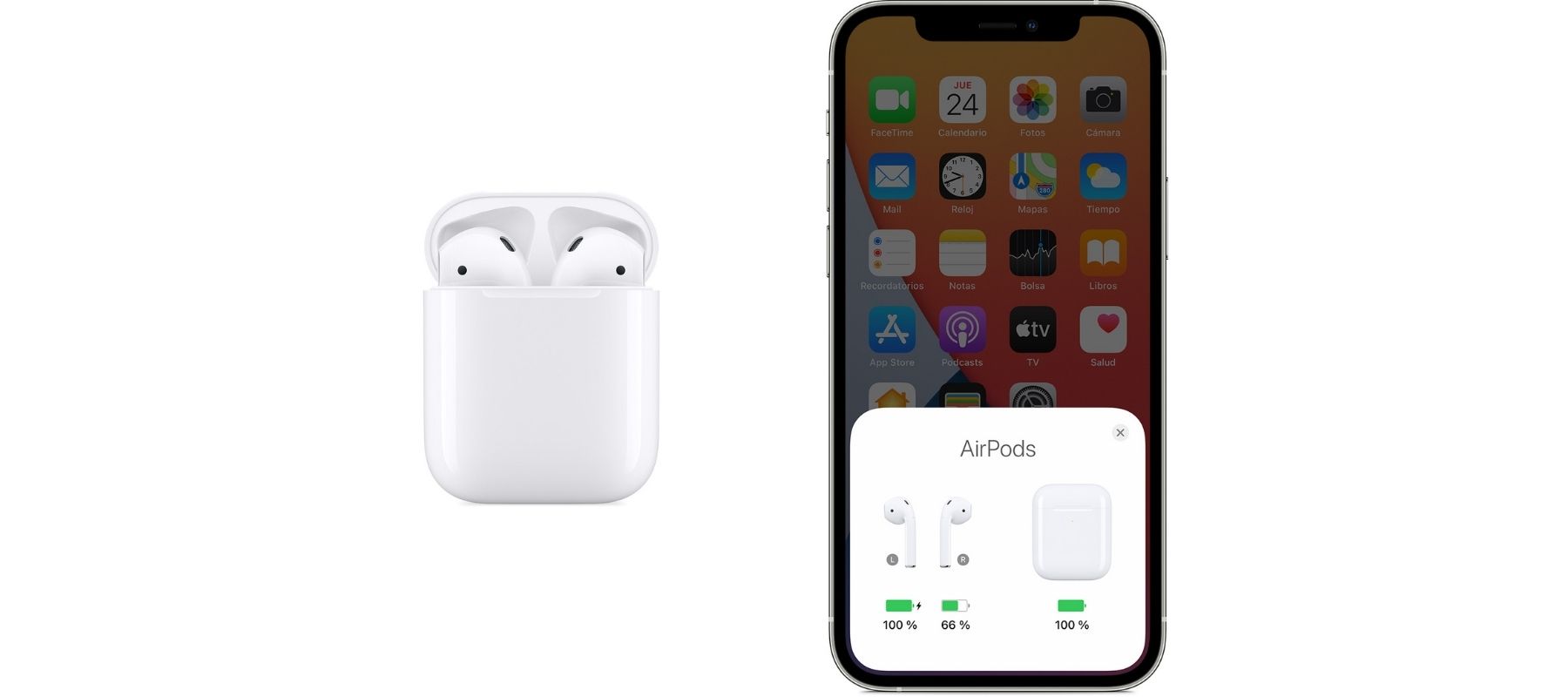 Un AirPod no suena