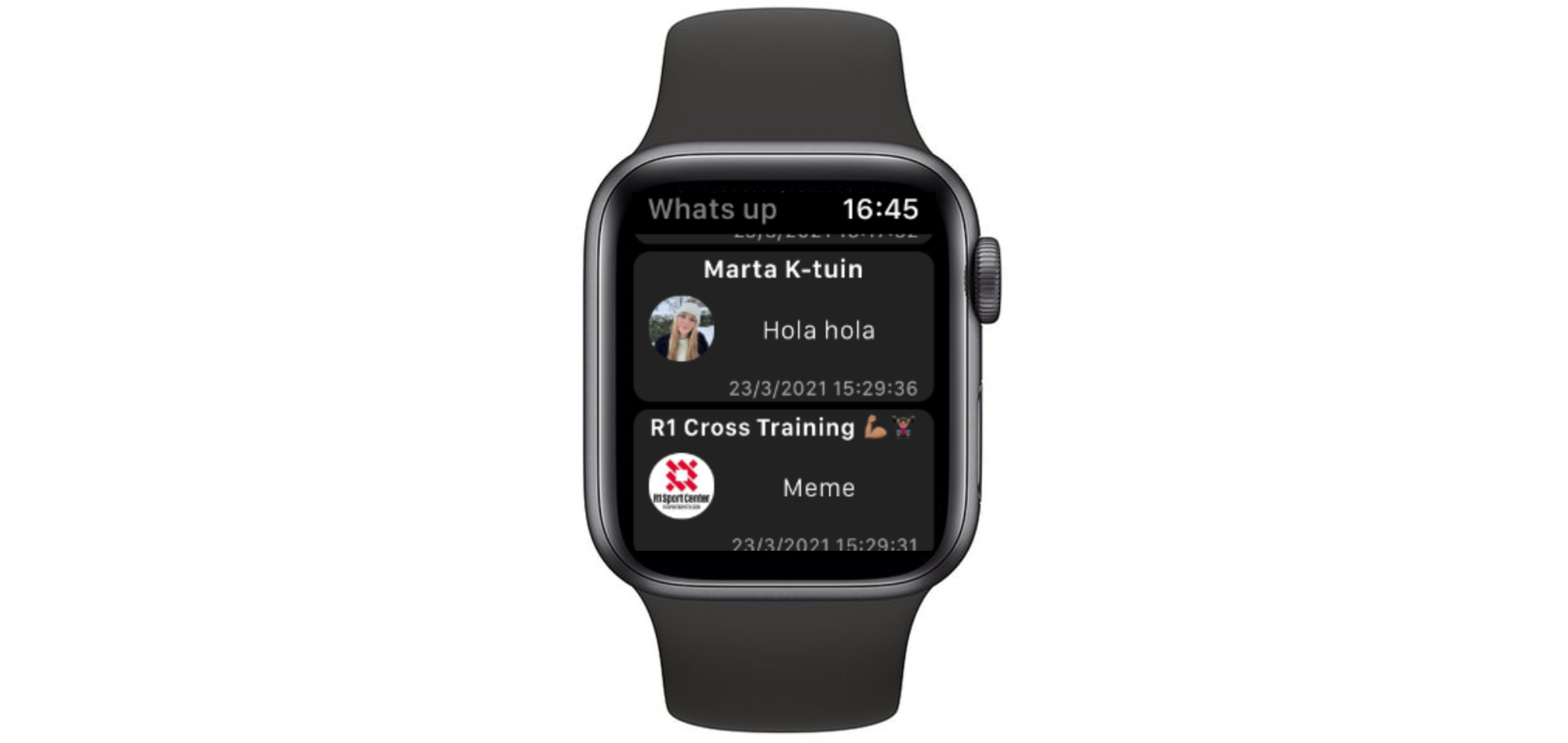 Utilizar WhatsApp Apple Watch