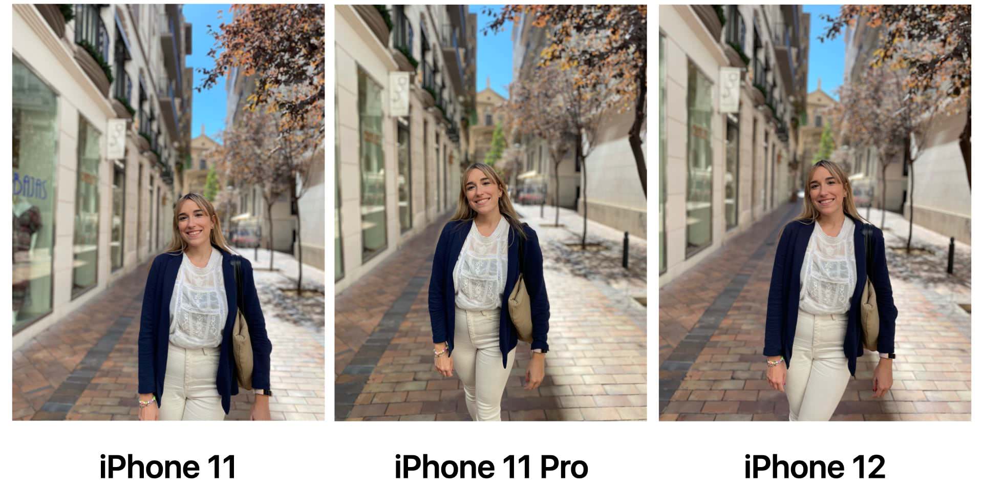 Comparación cámaras modo retrato iPhone
