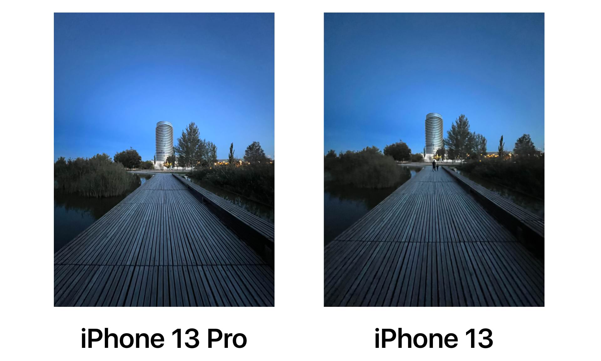 Diferencias cámara iPhone 13 Pro y iPhone 13