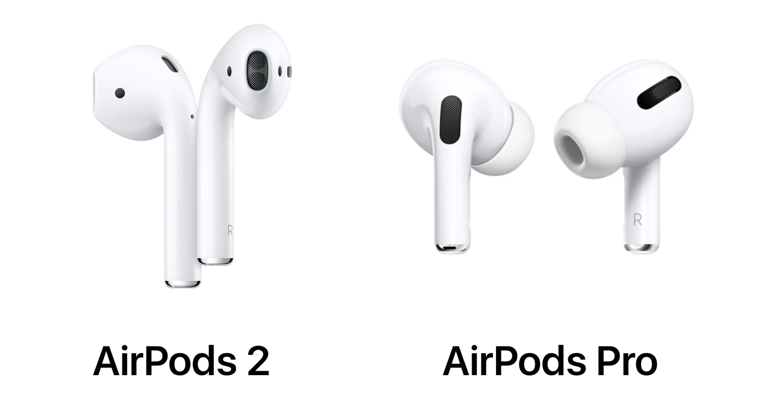 AirPods 2 vs AirPods Pro